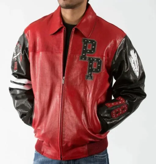 Pelle-Pelle-Mens-Chief-Keef-Red-Leather-Jacket-jpg.webp Pelle Pelle Mens Chief Keef Red Leather Jacket
