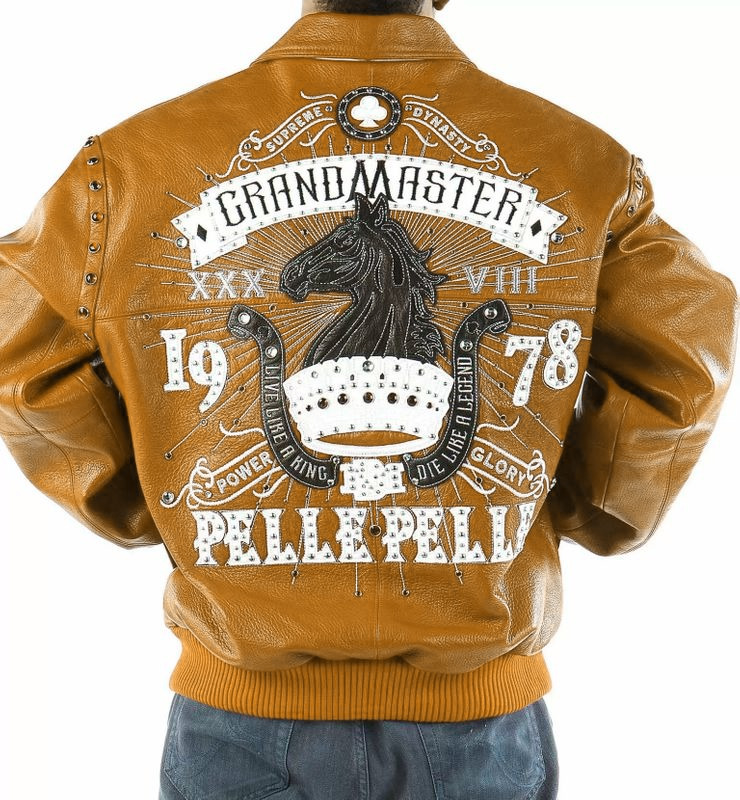 Pelle-Pelle-Mens-Grand-Master-Mustard-Jacket.jpg Pelle Pelle Mens Grand Master Mustard Jacket - Image 1