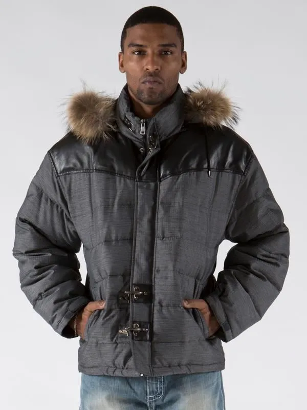 Pelle-Pelle-Mens-Gray-Fur-Hooded-Puffer-Jacket.webp Pelle Pelle Mens Gray Fur Hooded Puffer Jacket