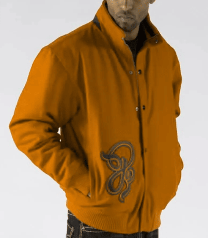 Pelle Pelle Mens Marc Buchanan Mustard Jacket