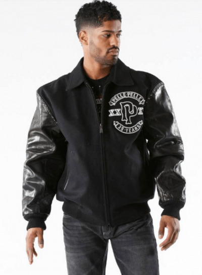 Pelle-Pelle-Mens-Panther-Wool-Black-Jacket.png Pelle Pelle Mens Panther Wool Black Jacket