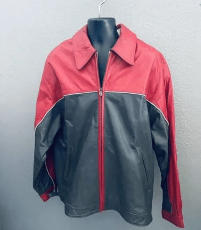 Pelle Pelle Mens Racing Leather Red Jacket