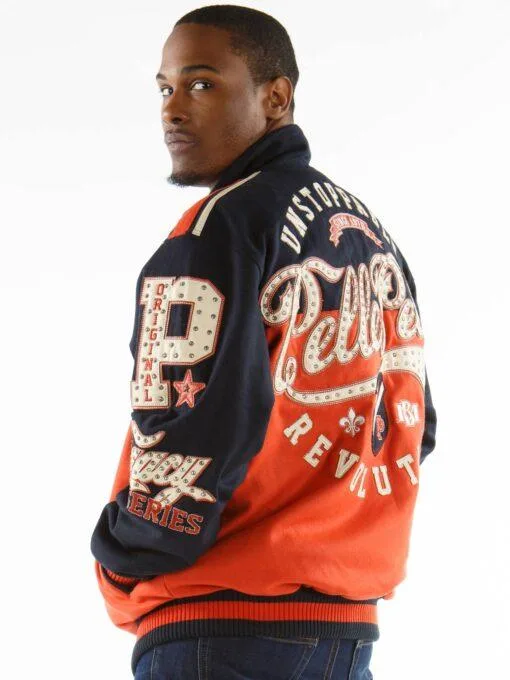 Pelle Pelle Mens Revolution Orange Jacket
