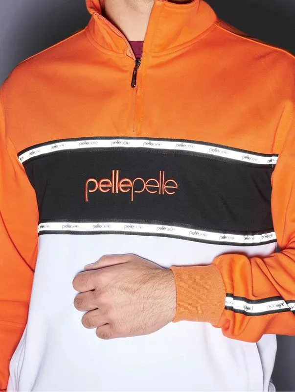 Pelle Pelle Mens Vintage By Marc Buchanan Orange Tracksuit
