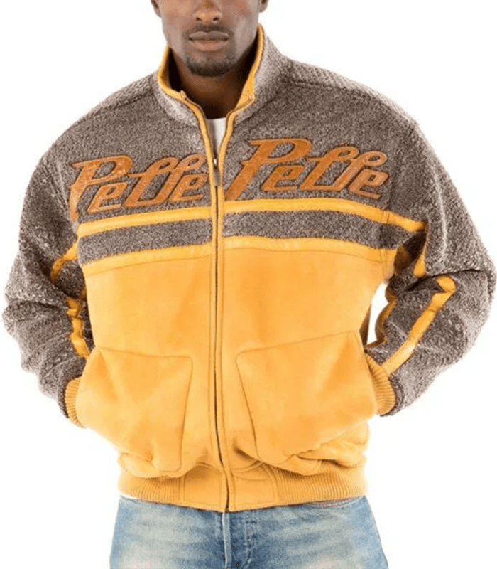 Pelle Pelle Mens Yellow Coat