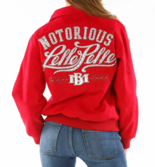 Pelle Pelle Notorious Red Wool Jacket