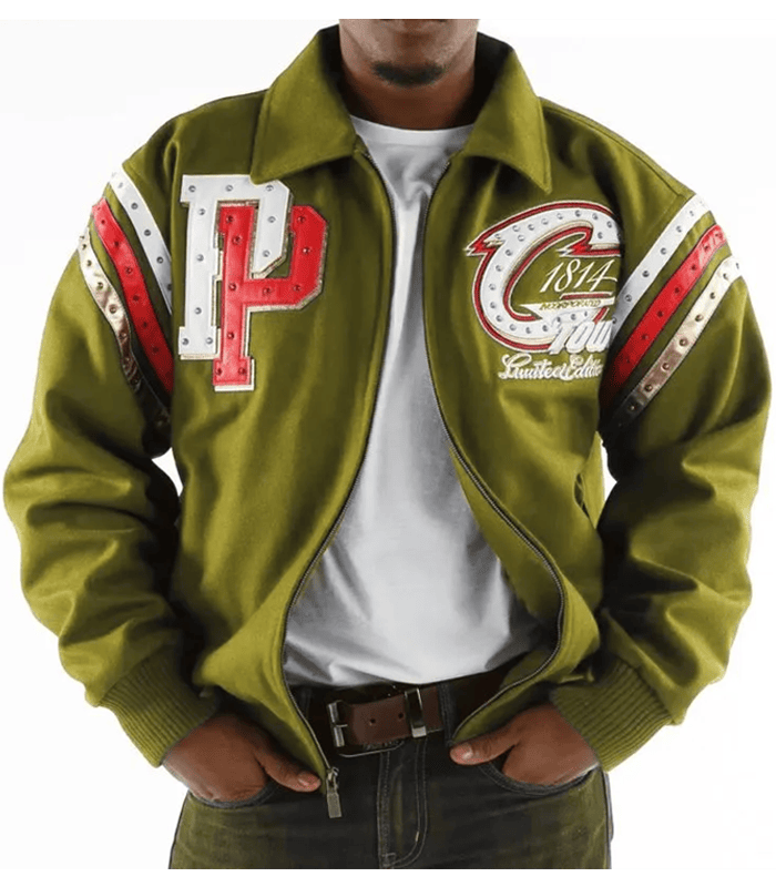 Pelle Pelle Olive Cleveland Tribute Special Cut Jacket