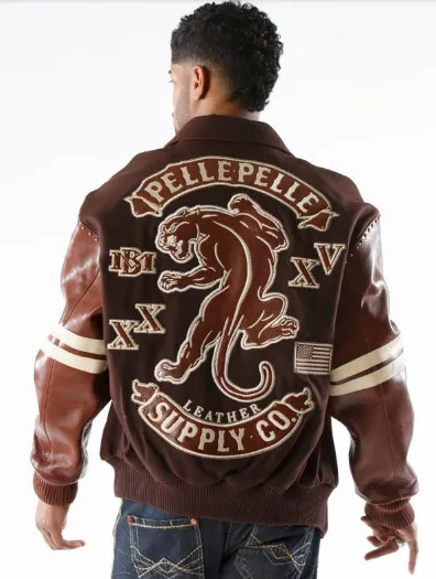 Pelle-Pelle-Panther-Wool-Brown-Jacket.webp Pelle Pelle Panther Wool Brown Jacket