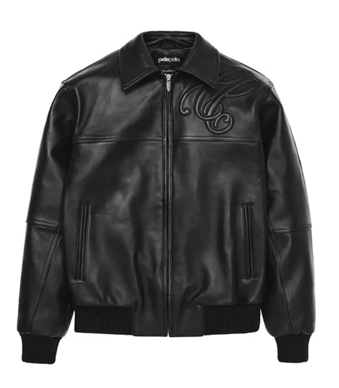 Pelle Pelle Plush Puff Black Jacket