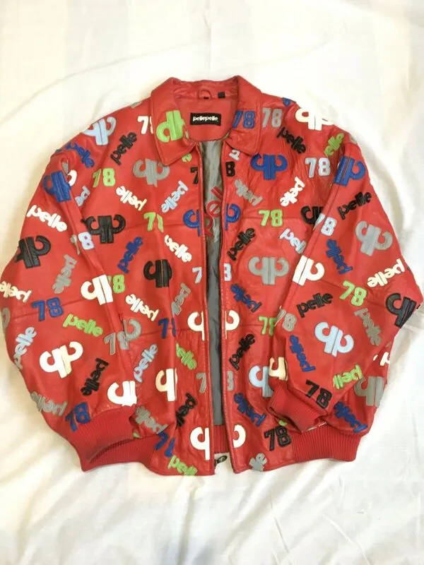 Pelle-Pelle-Printed-Red-Leather-Jacket.webp Pelle Pelle Printed Red Leather Jacket