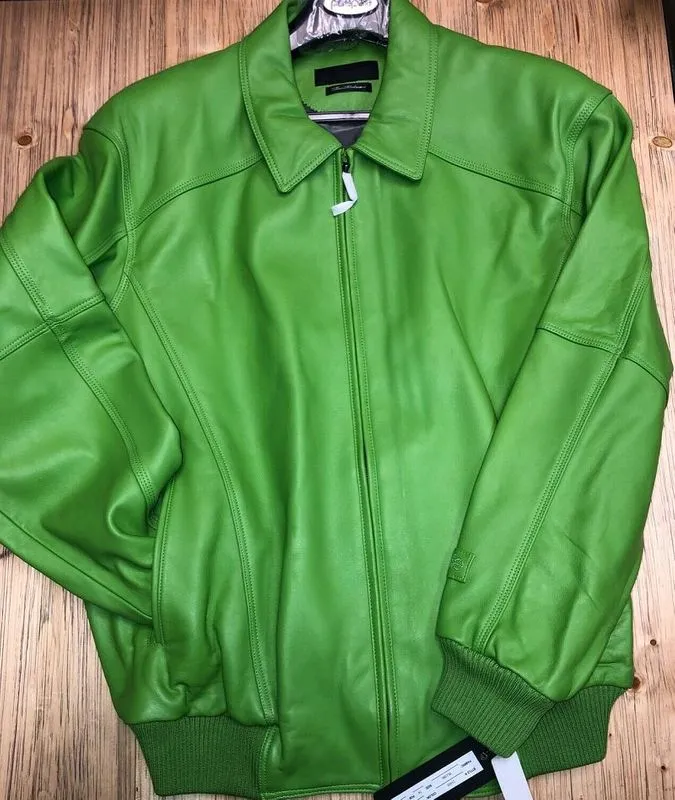 Pelle Pelle Renegade Rare Green Leather Jacket