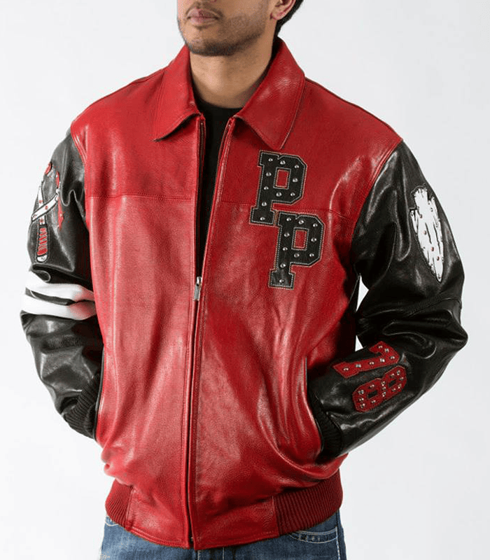 Pelle Pelle Renegades Red and Black Jacket