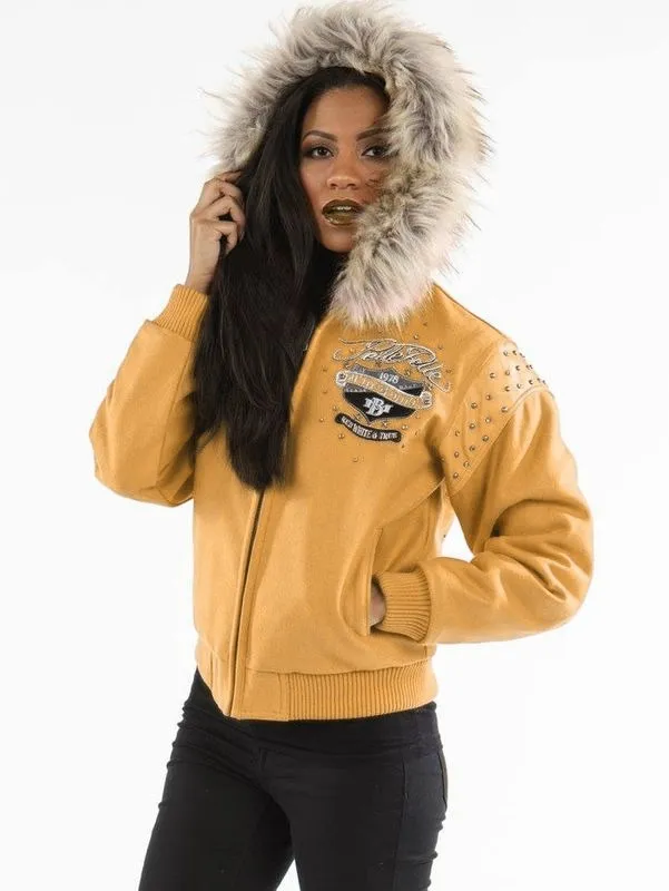 Pelle Pelle Womens Signature Mustard Jacket