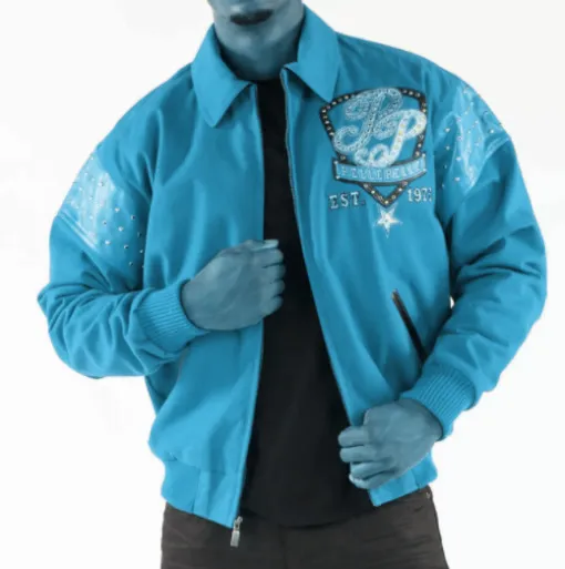 Pelle Pelle Turquoise King Of Thrones 1978 Jacket