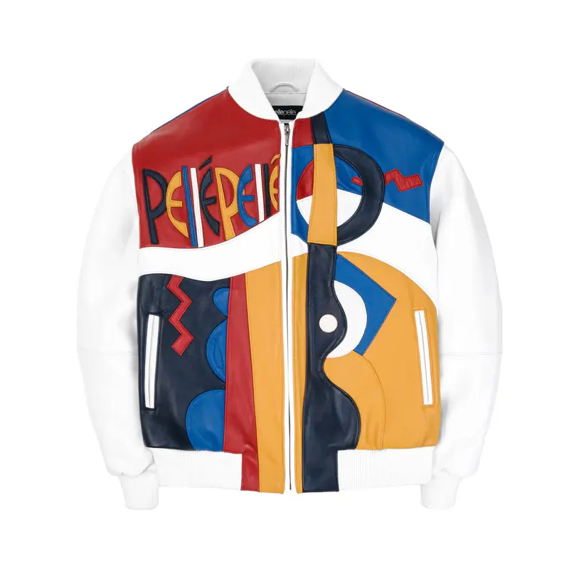 Pelle-Pelle-White-Picasso-Plush-Jacket.webp Pelle Pelle White Picasso Plush Jacket - Image 1