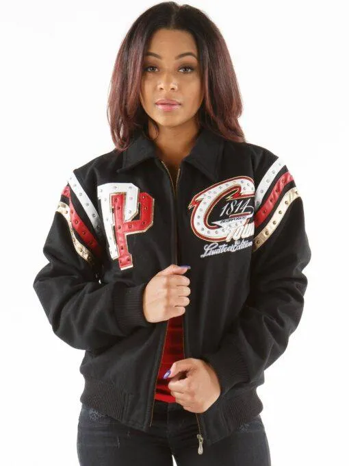Pelle Pelle Womens Cleveland Tribute Black Jacket