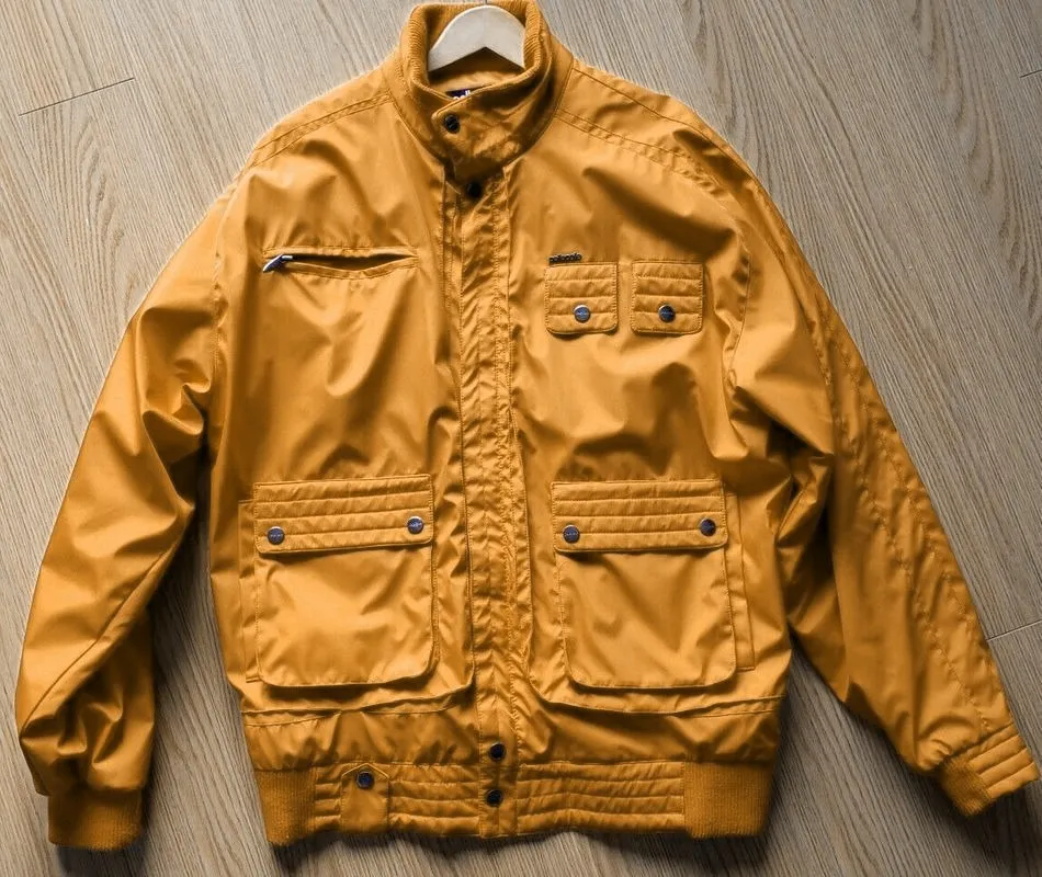 Pelle Pelle Mens Mustard Winter Jacket