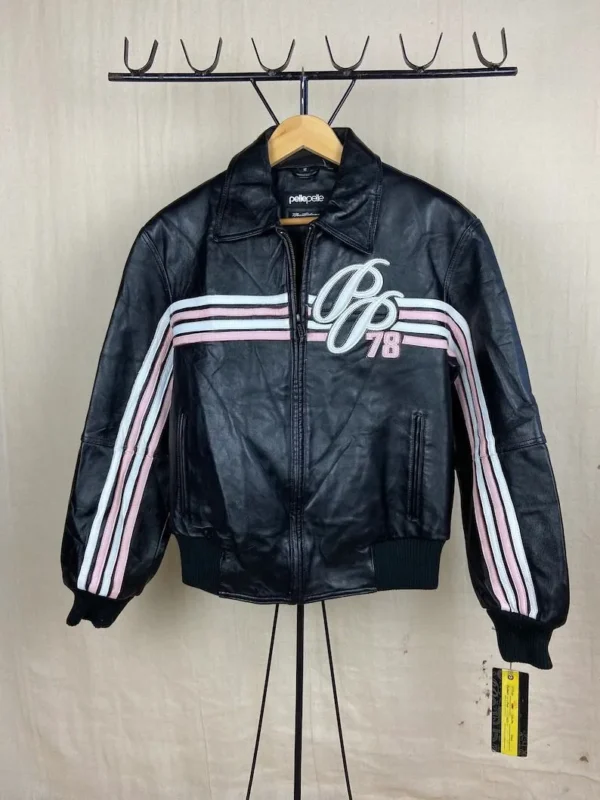 Pelle Pelle Womens Soda Club 1978 Heritage Series Black Jacket