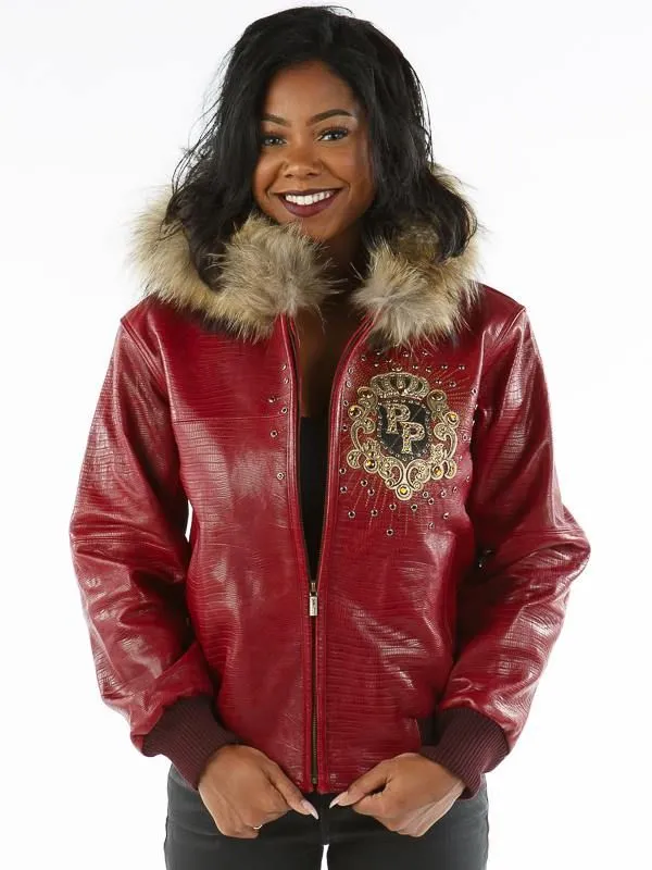 Pelle Pelle Womens The Original Maroon Jacket