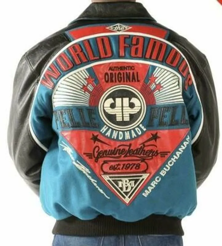 Pelle Pelle World Famous Black Leather Jacket