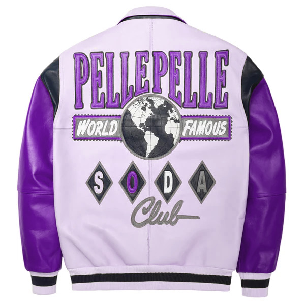Pelle-Pelle-World-Famous-Dark-Purple-Soda-Club-Plush-Jacket.jpg Pelle Pelle World Famous Dark Purple Plush Jacket - Image 1
