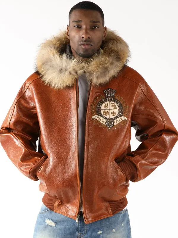 Pelle Pelle Worldwide Trademark Brown Jacket