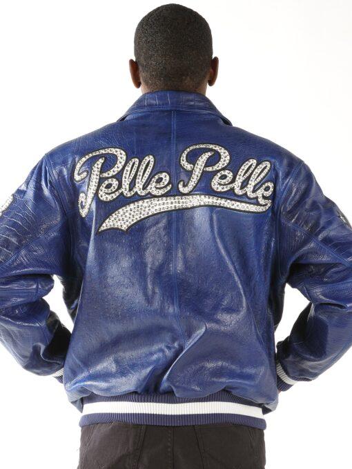 Pelle-Pelle-new-letterman-jacket-in-blue-Iguana-jacket-510x680-1.jpg Pelle Pelle Mens 1978 Mb Blue Leather Jacket