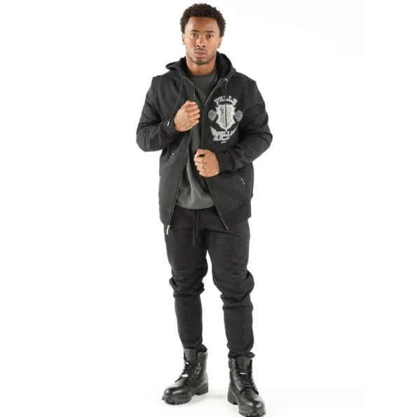 Pelle-Pelle-tracksuit-1.webp Pelle Pelle Fortune Black Tracksuit - Image 1