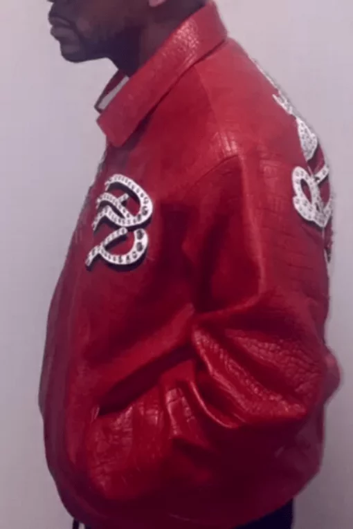 Red Pelle Pelle Greatest Of All Time Leather Jacket
