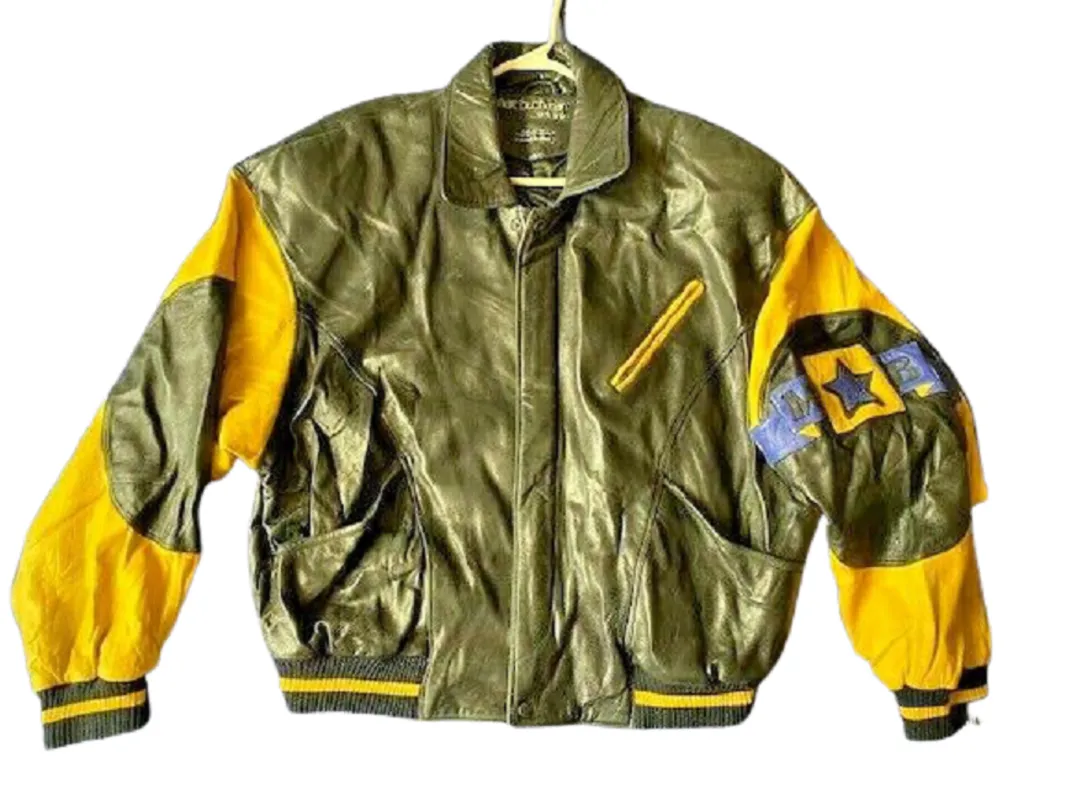 Vintage 90’s Pelle Pelle Marc Buchanan Soda Club Leather Jacket