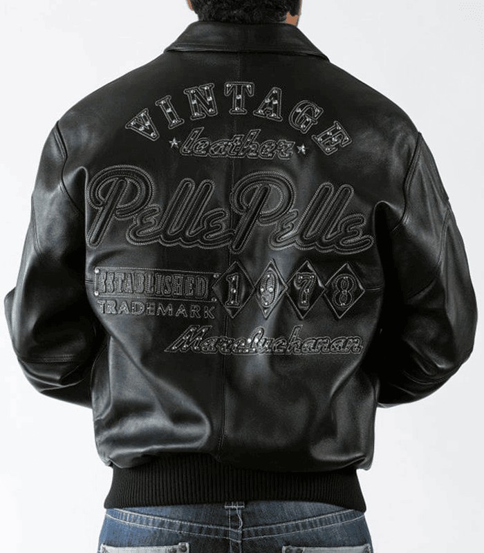 Vintage-Leather-Pelle-Pelle-1978-Marc-Buchanan-Black-Leather-Jacket-1.png Vintage Leather Pelle Pelle 1978 Marc Buchanan Black Jacket