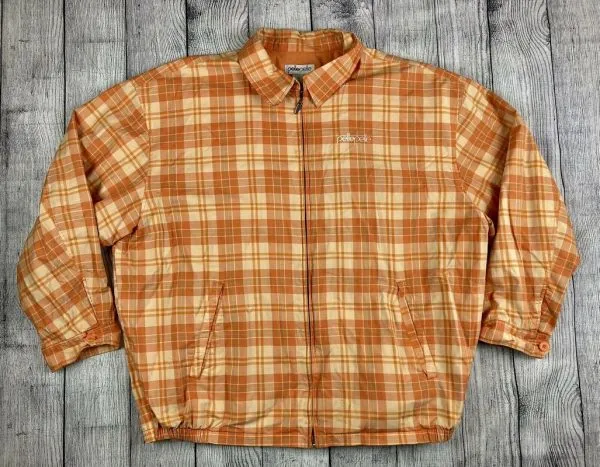Vintage Pelle Pelle Soda Club Marc Buchanan Orange Hip-Hop Jacket