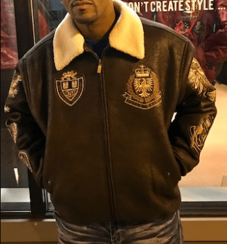 download-2-1.png Pelle Pelle Coat Of Arms B3 Bomber Jacket