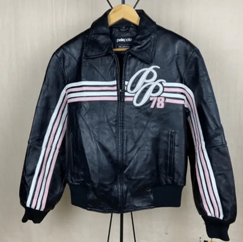 Pelle Pelle Soda Club Black Bomber Jacket