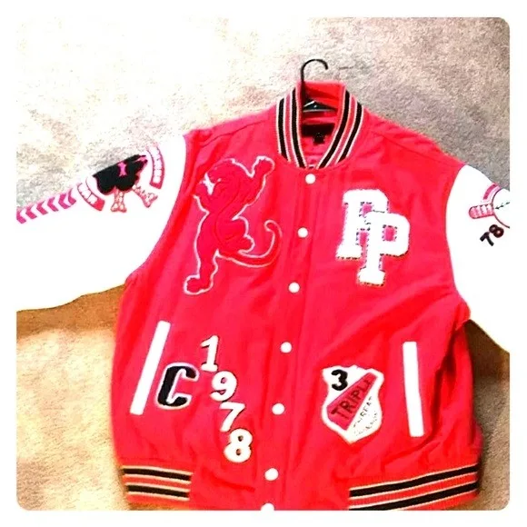 Pelle Pelle 1978 Red Bomber Jacket