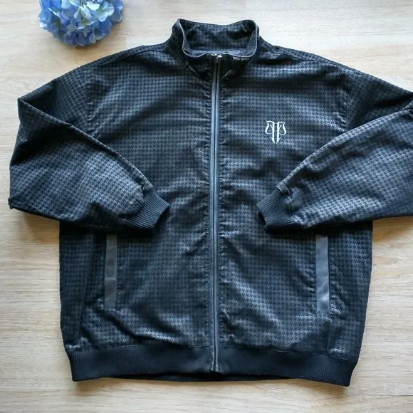 m_607e41bbbb5937c7fed8b74a-1-jpeg.webp Pelle Pelle Houndstooth Bomber Jacket