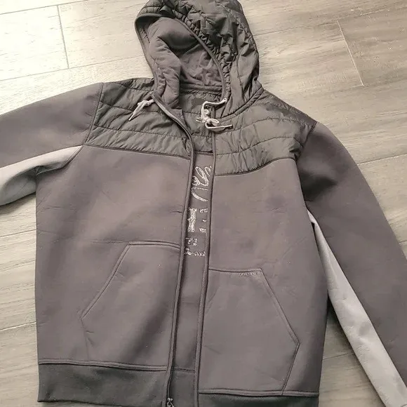 Pelle Pelle Gray Hoodie Jacket