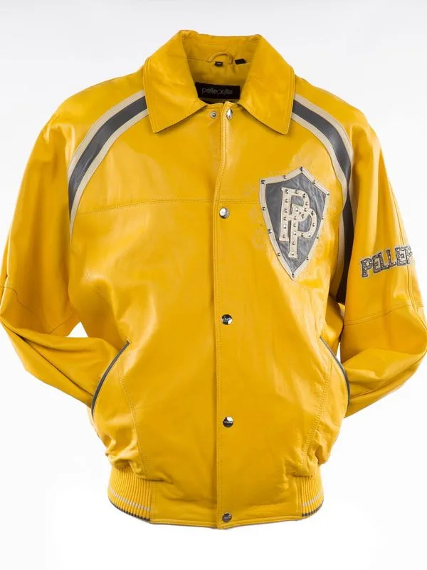 Pelle Pelle Yellow Leather Jacket