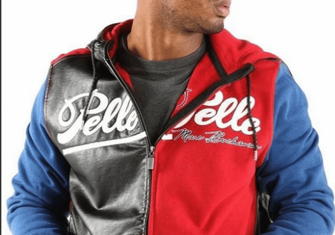 Pelle Pelle Block Color Hoodie Jacket