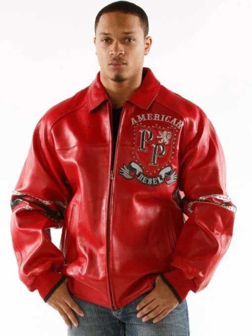 Pelle Pelle Men’s American Rebel Red Jacket